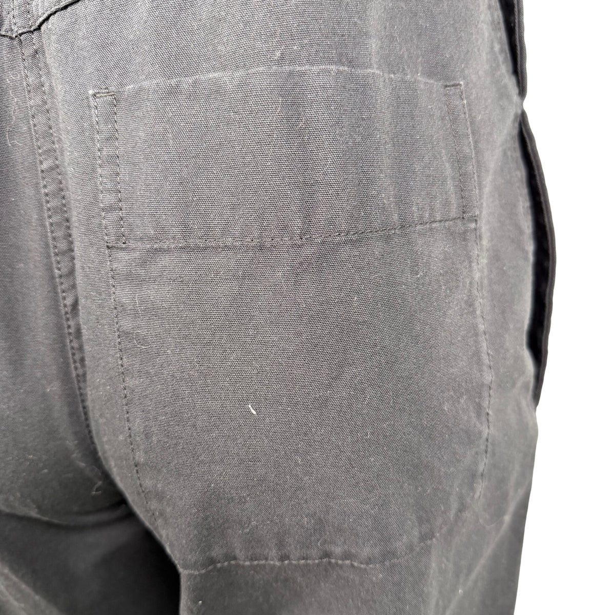 COS Womens Black Cotton Overalls Button Strap Casual Size XS