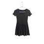 Forever 21 Womens Dark Gray Short Sleeve Skater Dress Size Small Rayon Blend