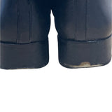 Tory Burch Women’s Black Leather Knee-High Riding Zip Up Boots Sz 10M