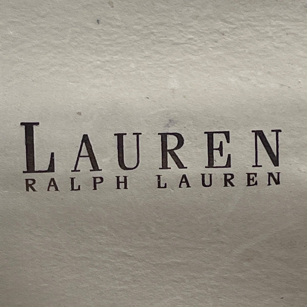 Lauren Ralph Lauren Women's White Napa Leather Fabiola Heeled Sandals Sz 10B
