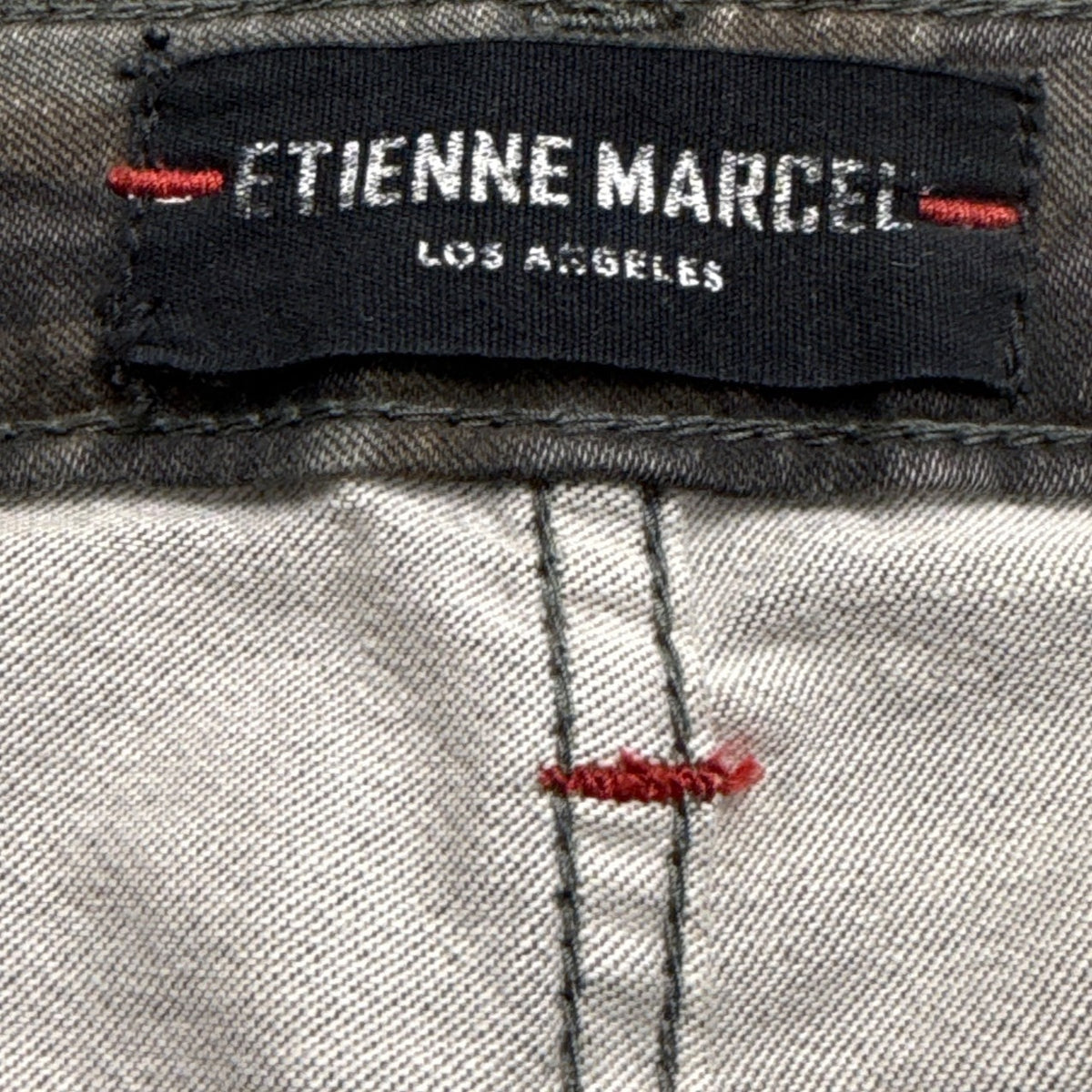 Etienne Marcel Womens Camo Cotton/Elastane Skinny Pants Zipper Detail Size 28