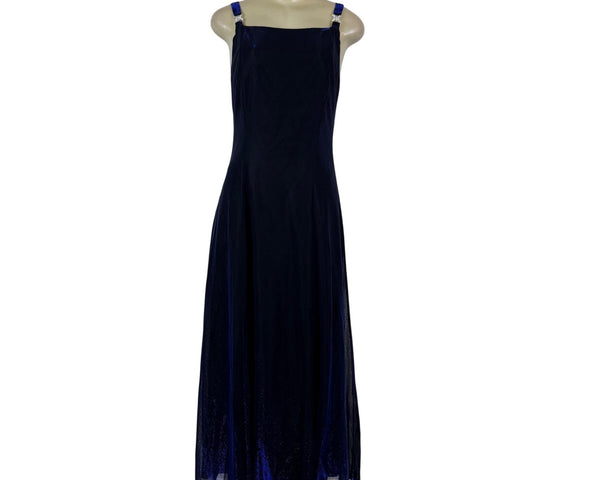 Besty & Adam Blue Women’s Formal Dress With Sparkle Accents Sz 7-8