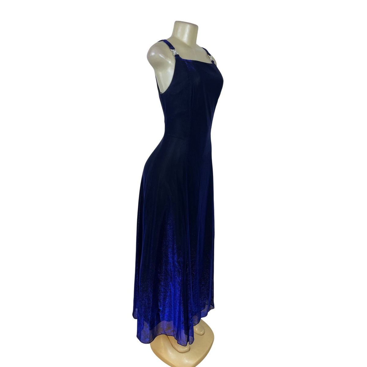 Besty & Adam Blue Women’s Formal Dress With Sparkle Accents Sz 7-8