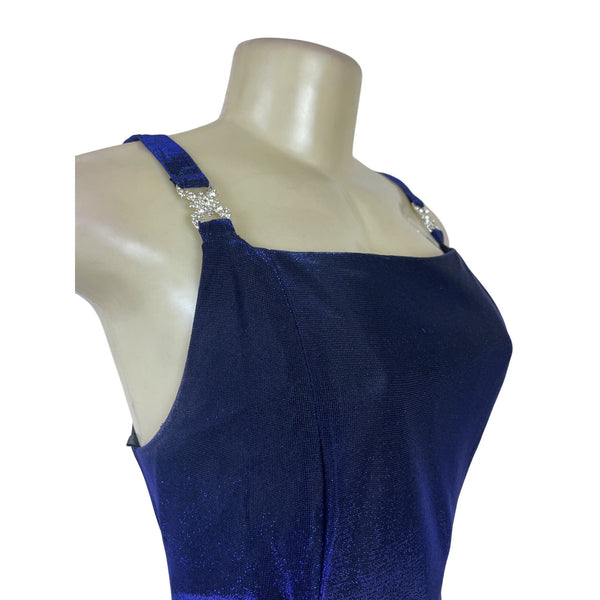Besty & Adam Blue Women’s Formal Dress With Sparkle Accents Sz 7-8
