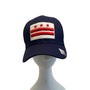 DC One Men's Navy Hat D.C. Flag Baseball Cap
