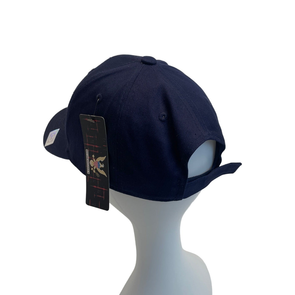 DC One Men's Navy Hat D.C. Flag Baseball Cap
