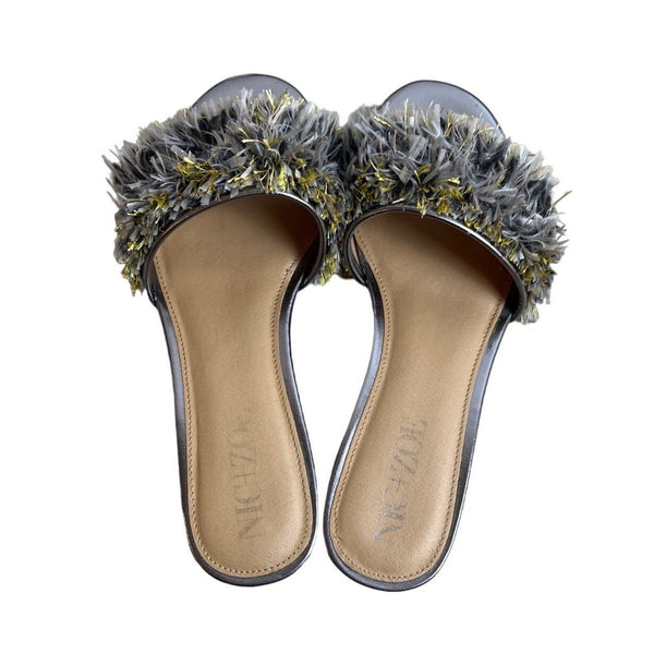 Nic-Zoe Women's Silver Gunmetal Sandy 2 Sandals Sz 7.5M