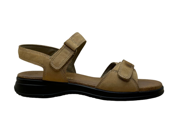 Easy Spirit Women’s Camel Nubuck Anti-Gravity Sandals Adjustable Straps Size 7M