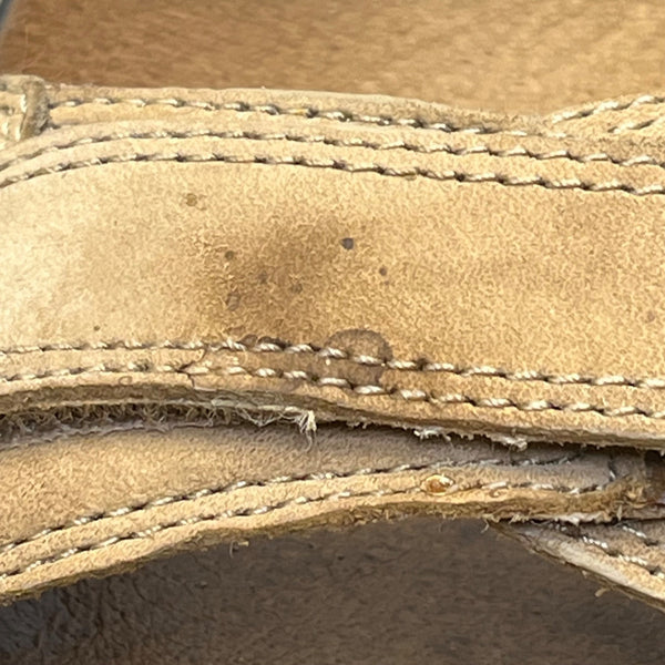 Easy Spirit Women’s Camel Nubuck Anti-Gravity Sandals Adjustable Straps Size 7M