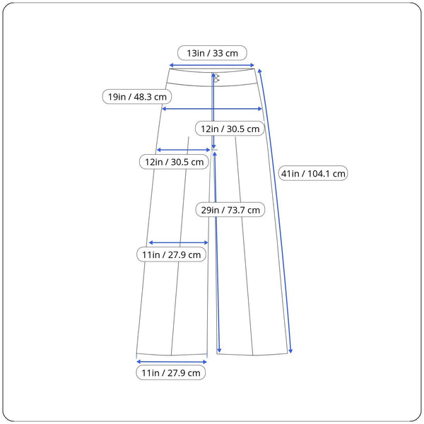 Loft Women’s Black White Polyester Wide-Leg Printed Pants Elastic Waist Sz XS