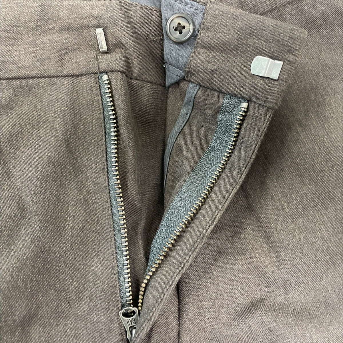 Gap Mens Brown Tailored Straight Fit Dress Pants Size 34x34 - NWT