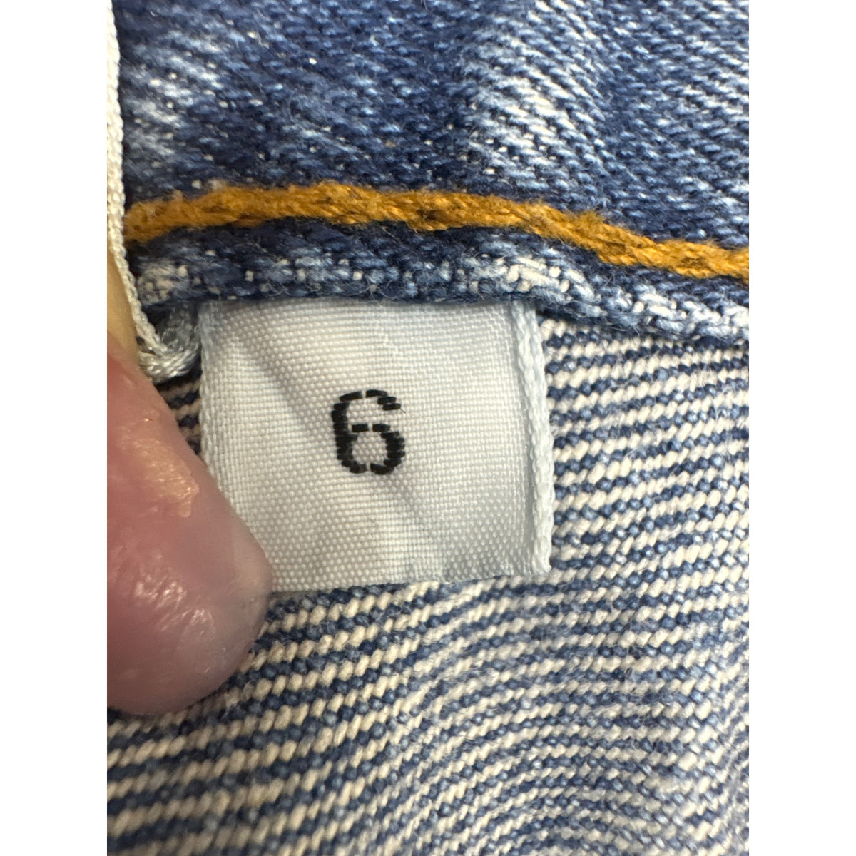 Bill Blass Womens Blue Denim Jeans Size 6 High Waisted Tapered Leg Vintage Look