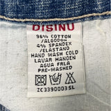 Disinu Jeans Women's Blue Denim Pencil Skirt Sz 27 (EUR 36)