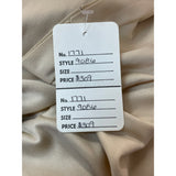 Sorella Vita Beige Sequin Embellished Evening Gown Sweatheart Neckline Sz 12 New