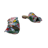 The Fix Women's Blue And Green Floral Naomi Sandals Sz 6.5M - NWB