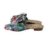 The Fix Women's Blue And Green Floral Naomi Sandals Sz 6.5M - NWB