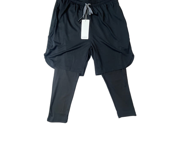 Aha Selected Men's Black Training Pants Sz XL - NWT
