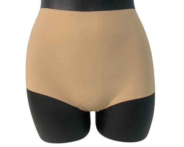 Tezenis Womens Panty High-Waist Briefs Eco-Friendly Econyl Fibre Nude Sz S- NEW