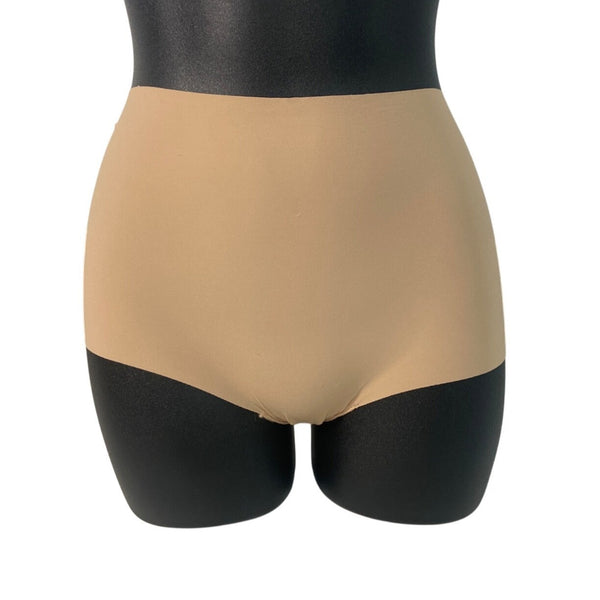 Tezenis Womens Panty High-Waist Briefs Eco-Friendly Econyl Fibre Nude Sz S- NEW
