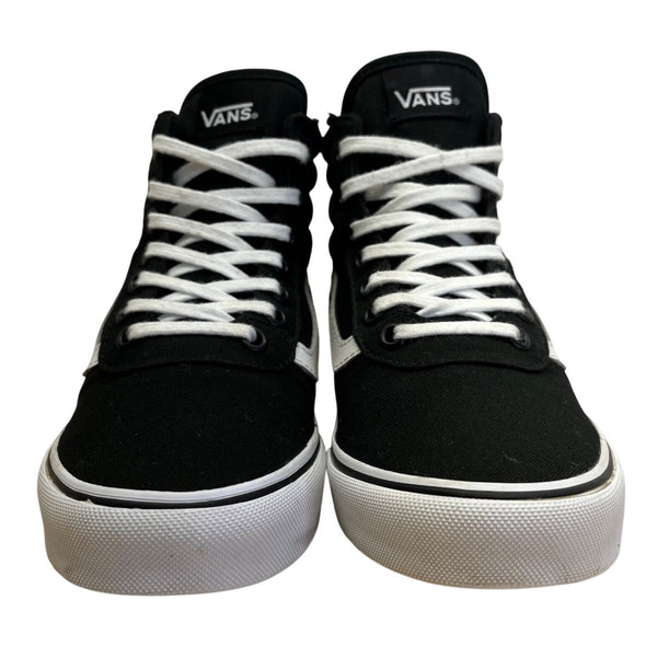 Vans Sk8-Hi Women’s Black & White Canvas High-Top Lace Up Sneakers Size 6.5