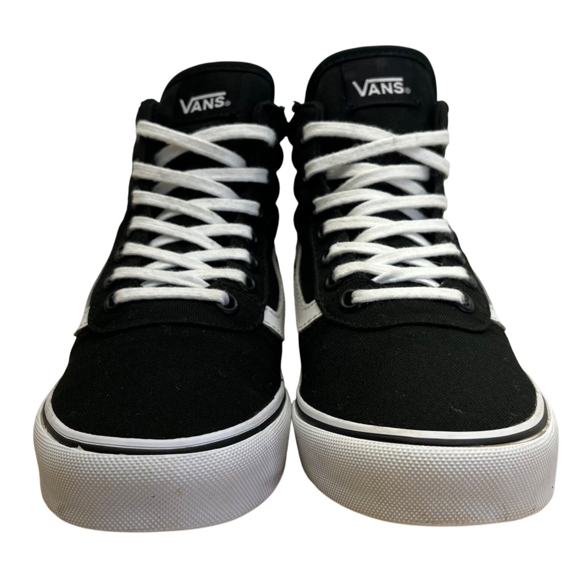Vans Sk8-Hi Women’s Black & White Canvas High-Top Lace Up Sneakers Size 6.5