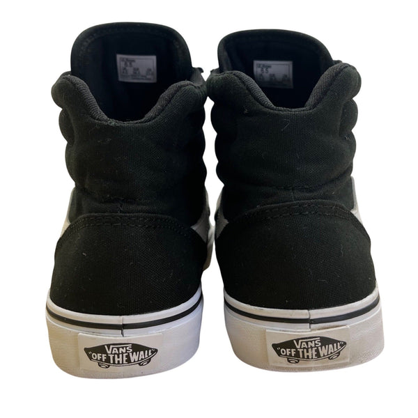 Vans Sk8-Hi Women’s Black & White Canvas High-Top Lace Up Sneakers Size 6.5