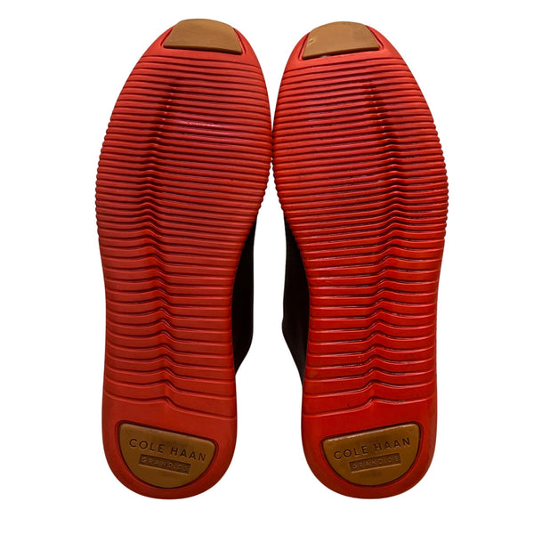 Cole Haan Men’s Brown/Red Leather Perforated Lace-Up 2.0 Grand Shoes Size 8.5