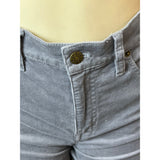 J. Crew Women's High Waist Grey corduroy Skinny Jeans Sz 28