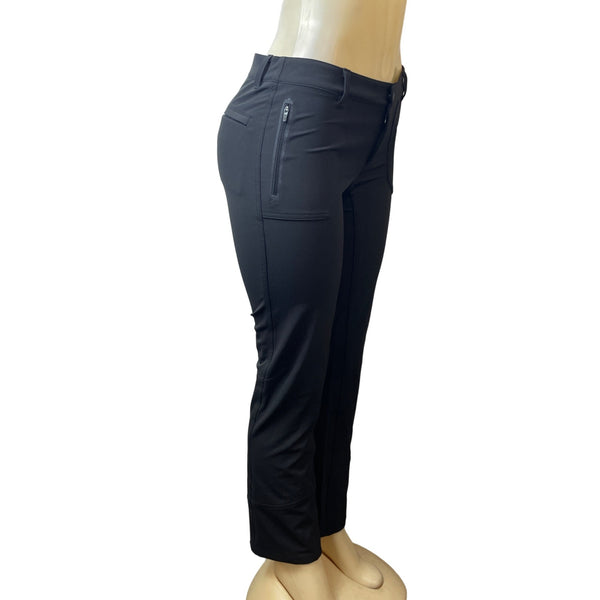 L.L.Bean Women's Black Stretch Comfy Dress Pants with Pockets Sz 4 - NWT