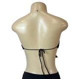 Ree Bees Women's Black Crochet Top Sz M - NWT
