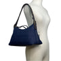 Nine West Women’s Denim With Brown Leather Strap & Gold Hardware Tote Bag Sz S