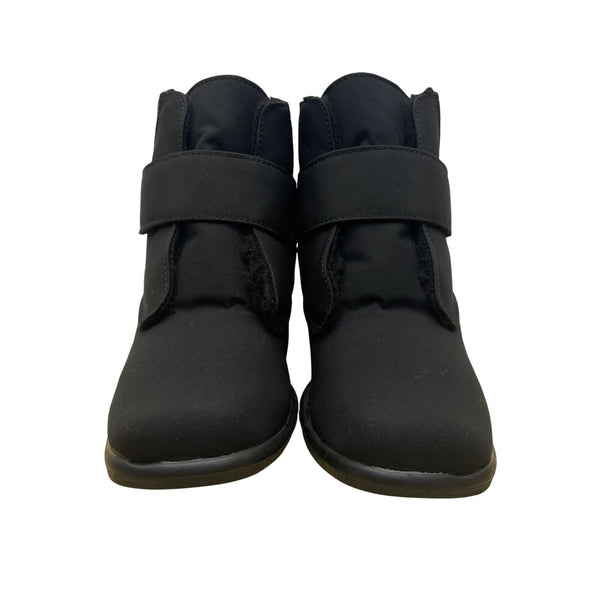 Toe Warmers Women’s Black Insulated Adjustable Straps  Winter Boots Size 10