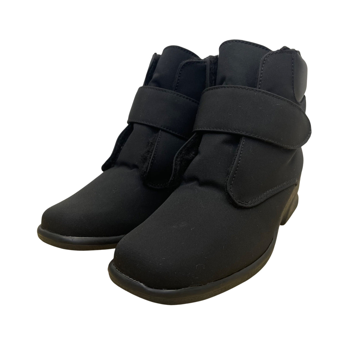 Toe Warmers Women’s Black Insulated Adjustable Straps  Winter Boots Size 10