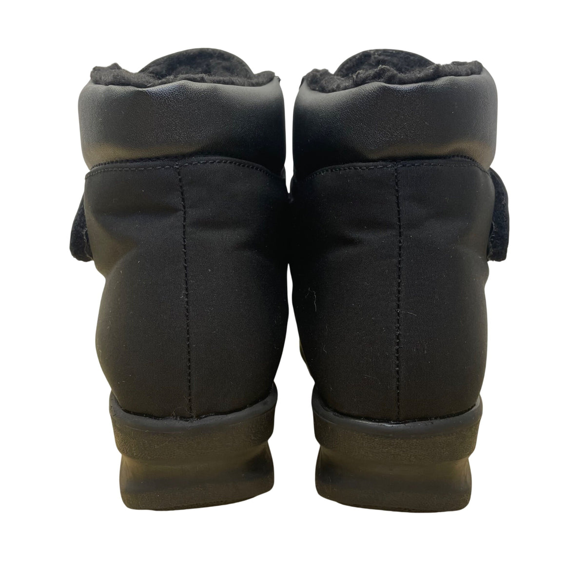 Toe Warmers Women’s Black Insulated Adjustable Straps  Winter Boots Size 10