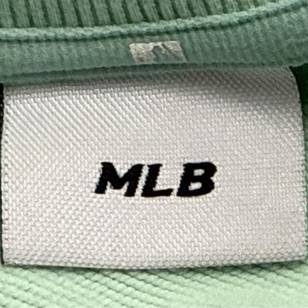 MLB Women's Mint Green Boston Red Sox Crewneck Long Sleeve Sweatshirt Sz S