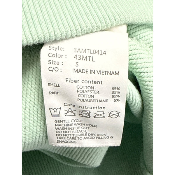 MLB Women's Mint Green Boston Red Sox Crewneck Long Sleeve Sweatshirt Sz S