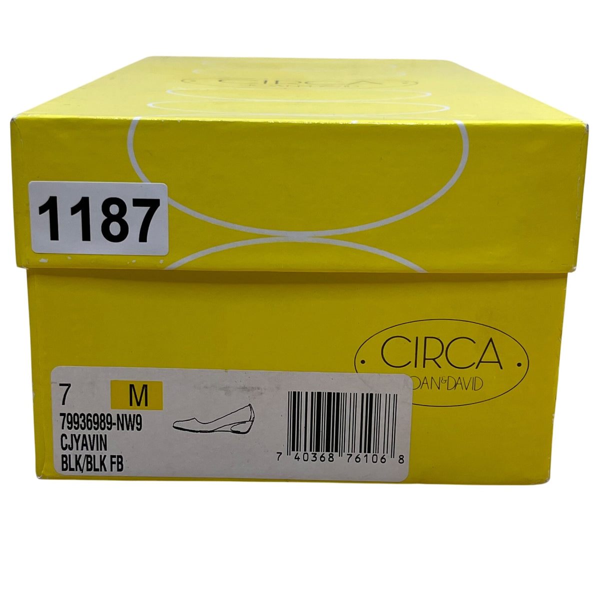 Circa Joan & David Women’s Black Fabric Upper Wedge Pumps Size 7M