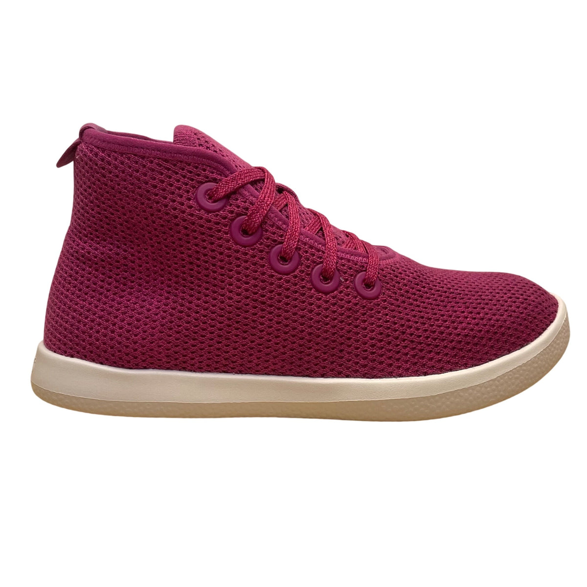 Allbirds Women’s Magenta Mesh Lightweight High-Top  Casual Sneakers Size W8