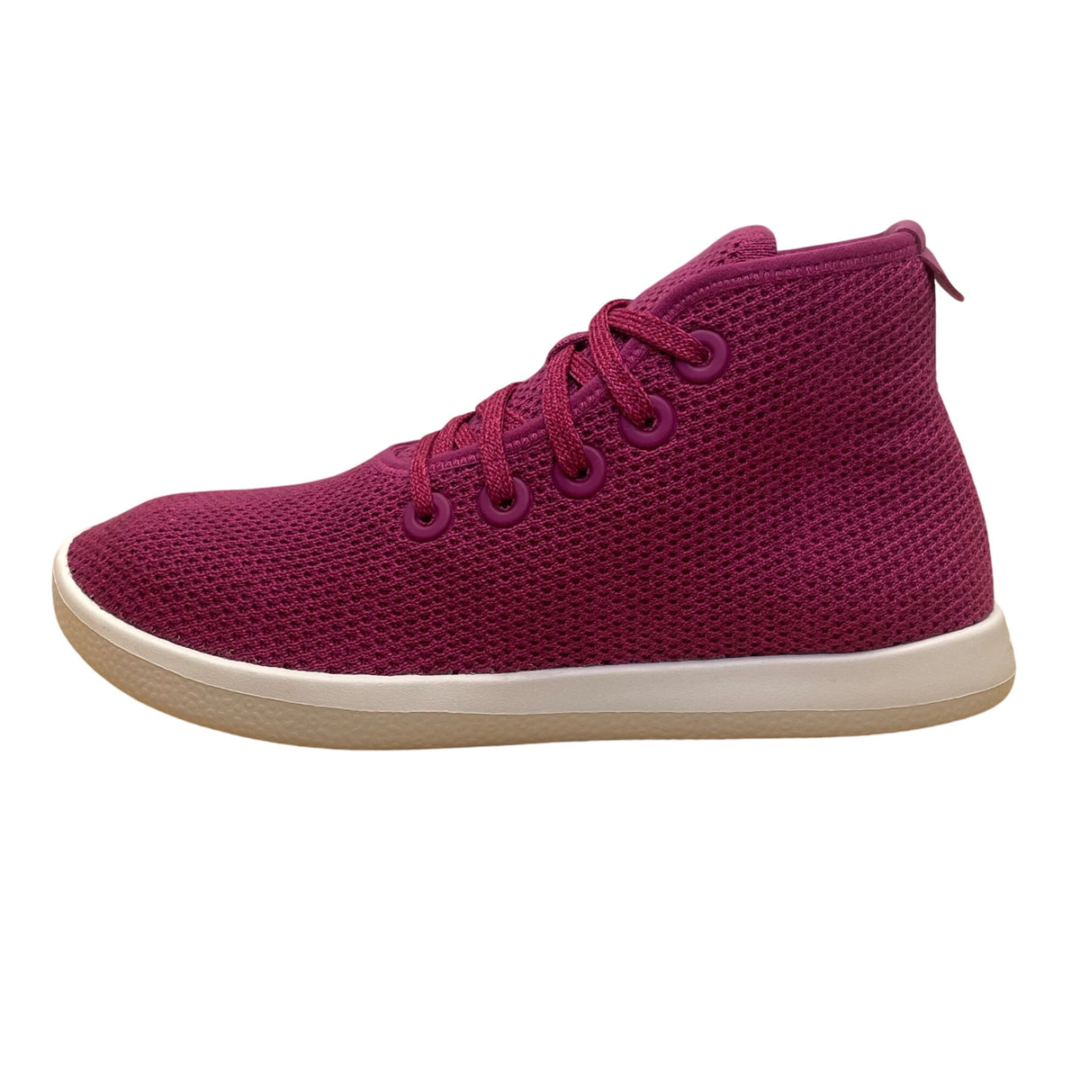 Allbirds Women’s Magenta Mesh Lightweight High-Top  Casual Sneakers Size W8