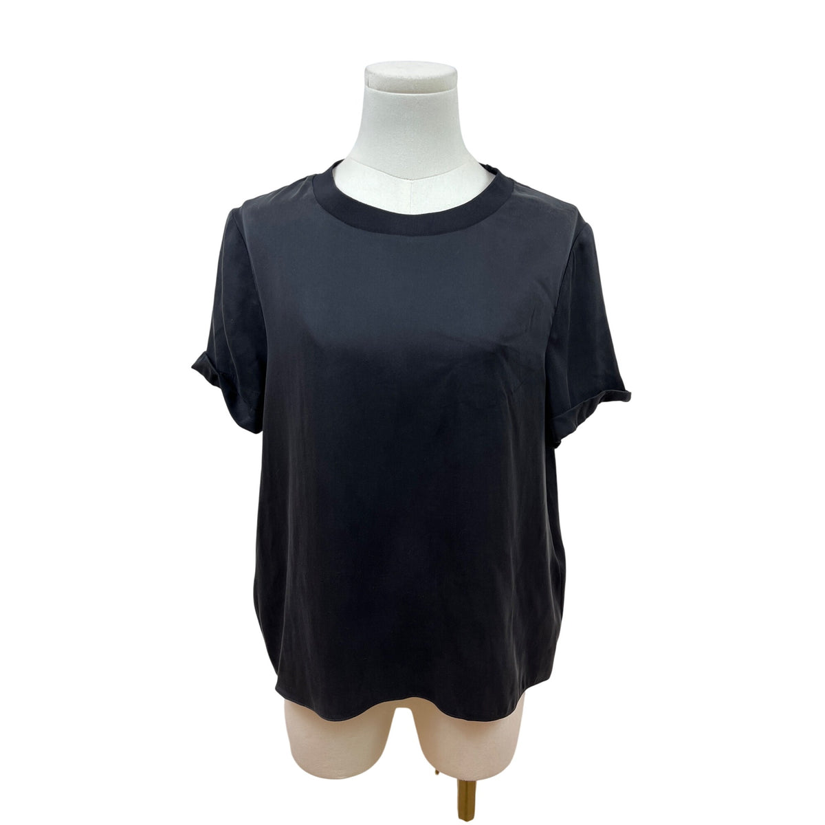 Alice + Olivia Women’s Black Short Sleeve Top Size L - New