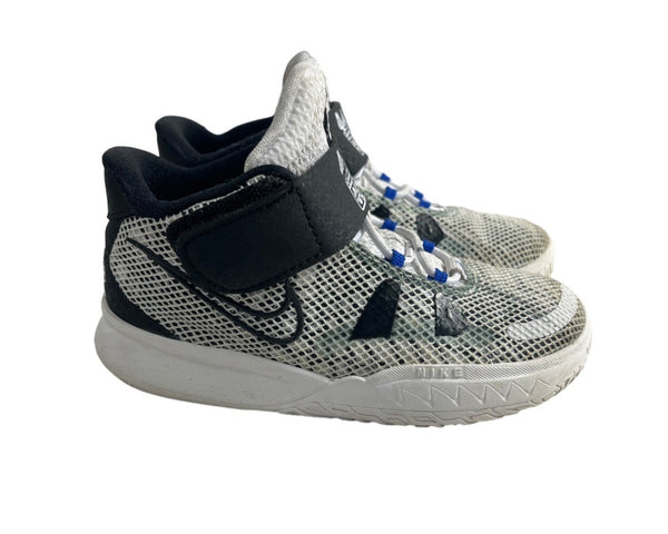 Nike Youth Boy's White Kyrie Hip Hop High Top Shoes Sz 9C