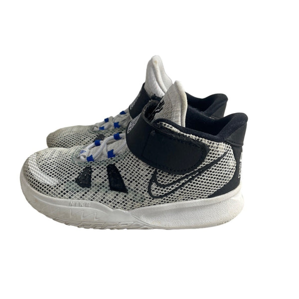 Nike Youth Boy's White Kyrie Hip Hop High Top Shoes Sz 9C