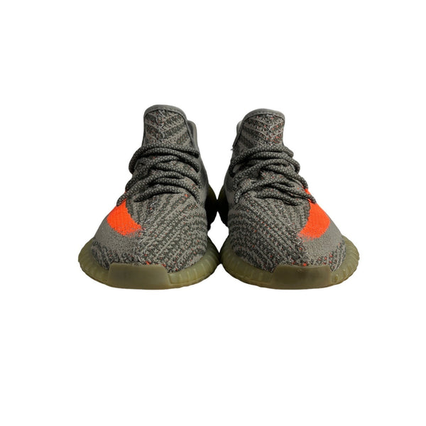Adidas Men’s Gray Reflective Orange Yeezy 350 Boost v2 Beluga Sz 9.5