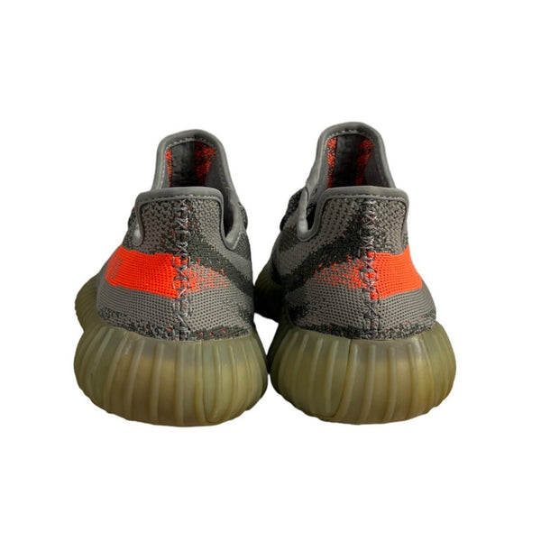 Adidas Men’s Gray Reflective Orange Yeezy 350 Boost v2 Beluga Sz 9.5