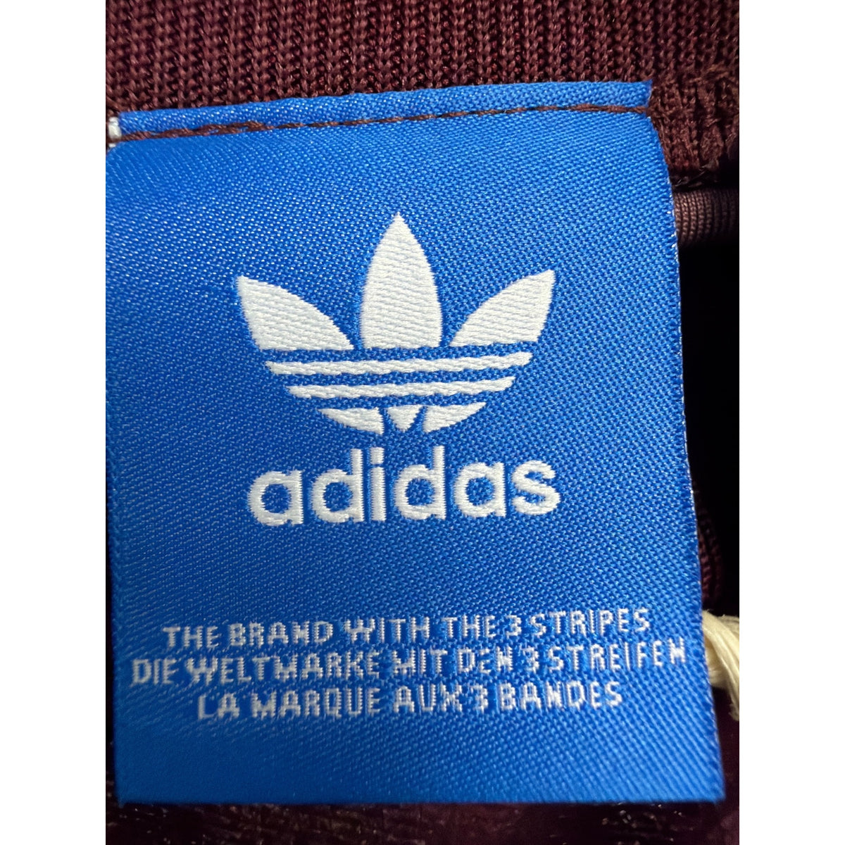 Adidas Womens Burgundy Velvet T-Shirt Dress High Neck Embossed Logo Casual Sz XS