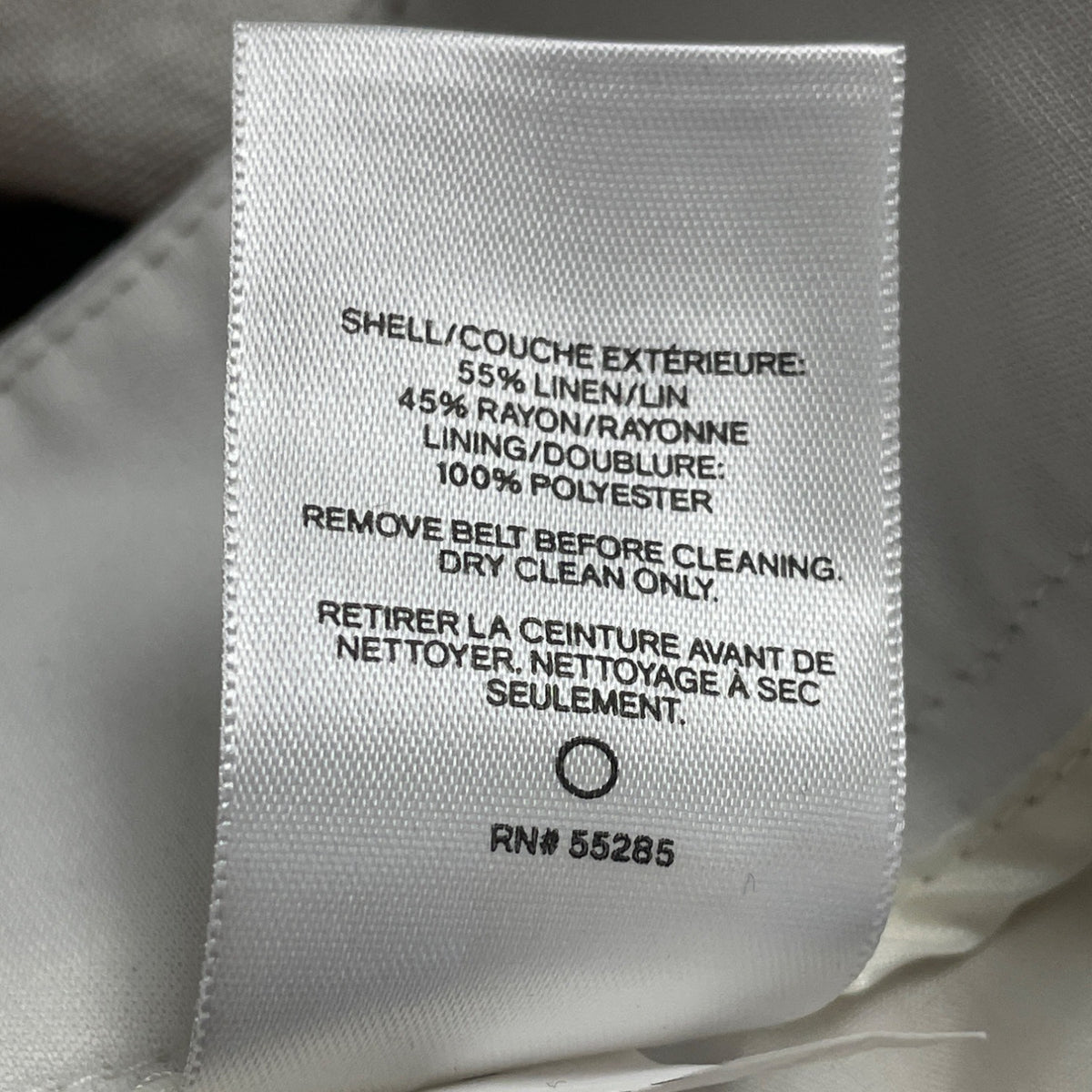 Express Women's Light Purple Striped High-Waisted Paper Bag Shorts Size 6