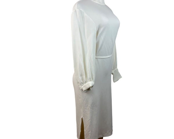 BR Women's White Sheath Dress Sz XS - NWT