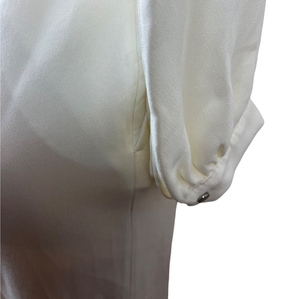 BR Women's White Sheath Dress Sz XS - NWT