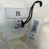 BR Women's White Sheath Dress Sz XS - NWT