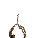 Silver & Blue Turtle Pendant Necklace With Chain & Beaded Details